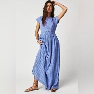 FREE PEOPLE Misty Dawn Serenity Maxi Dress